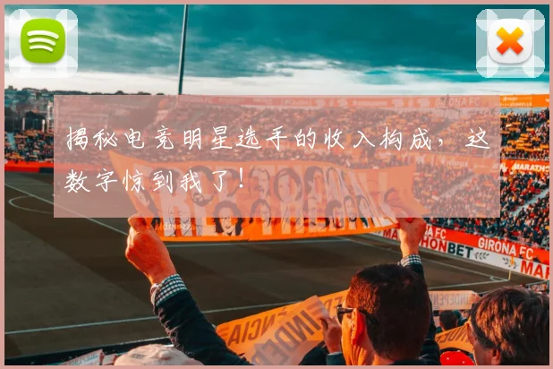 揭秘电竞明星选手的收入构成，这数字惊到我了！