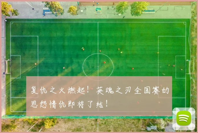 复仇之火燃起！英魂之刃全国赛的恩怨情仇即将了结！